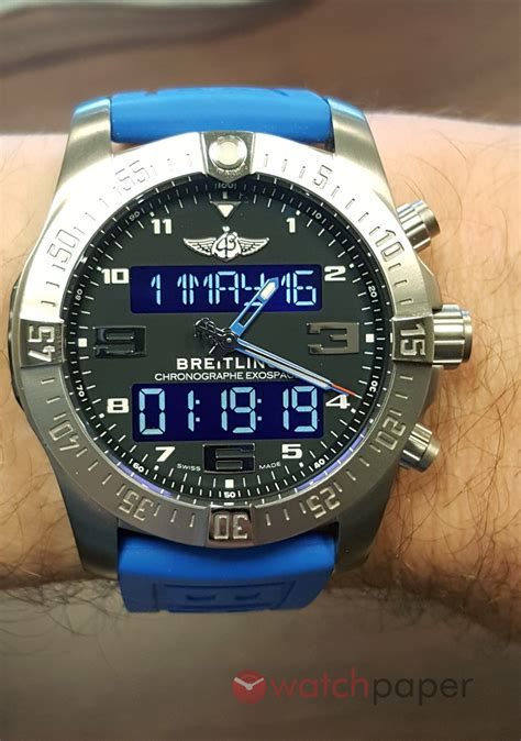 breitling professional exospace b55 connected watch|breitling b55 manual.